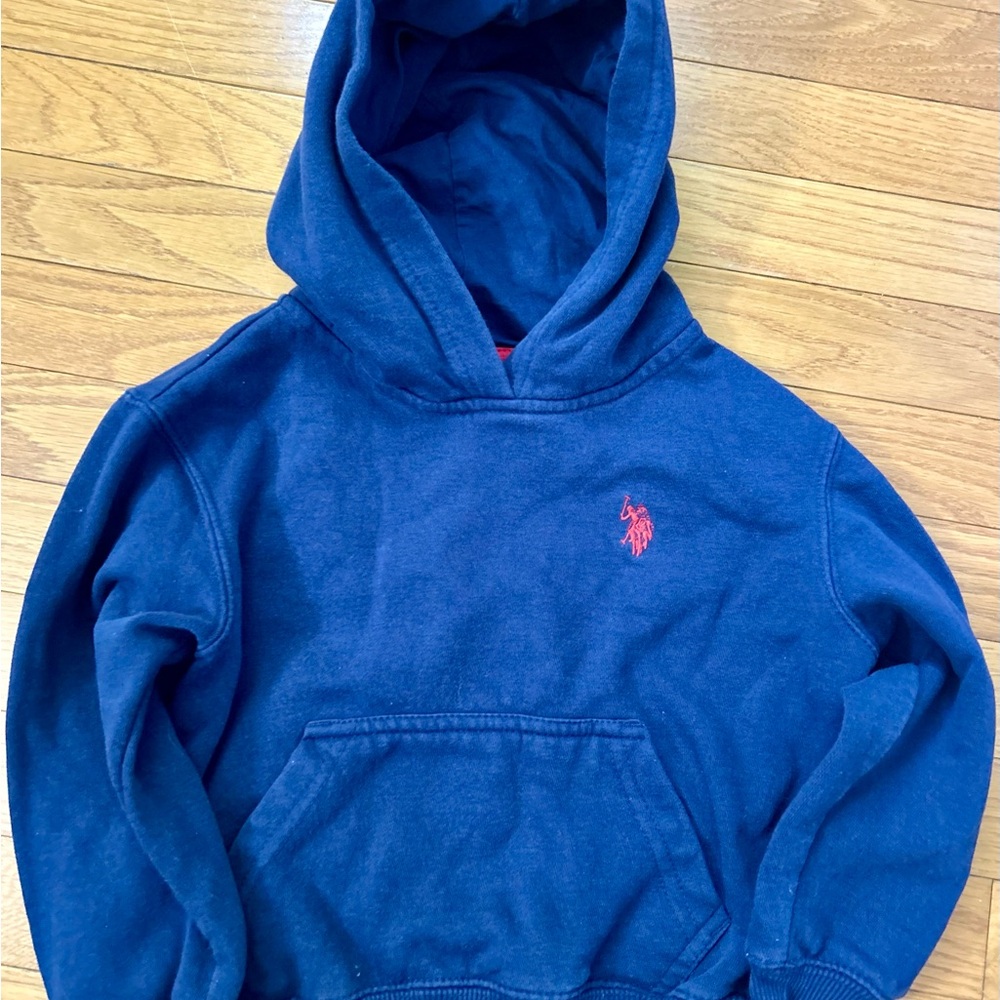 U.S. Polo Assn. Navy Garment with Red Accent
